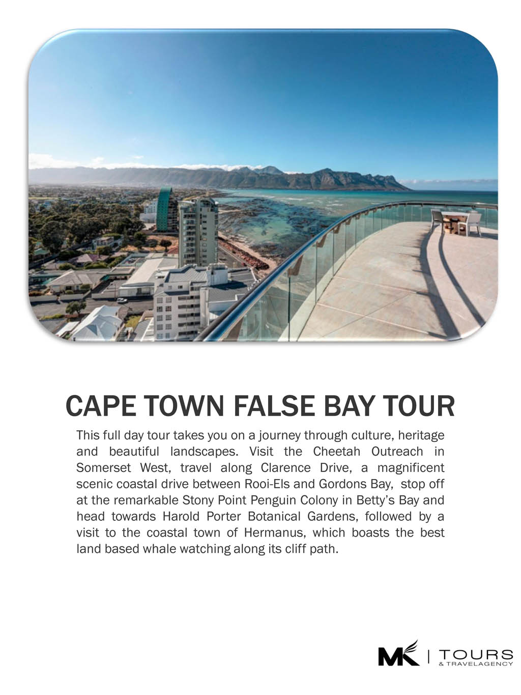 CAPE TOWN FALSE BAY TOUR